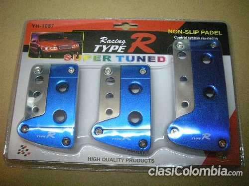 Pedales para carro tuning