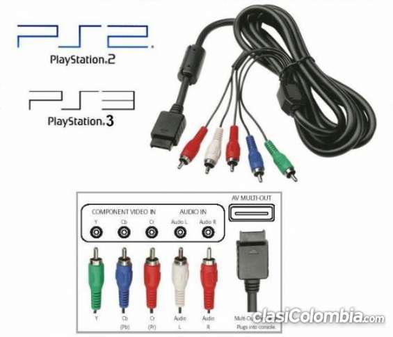 Vendo Cable Video Componente Ps2 Ps3 Deja Tu Comentario En Bogota Consolas Y Videojuegos 39222